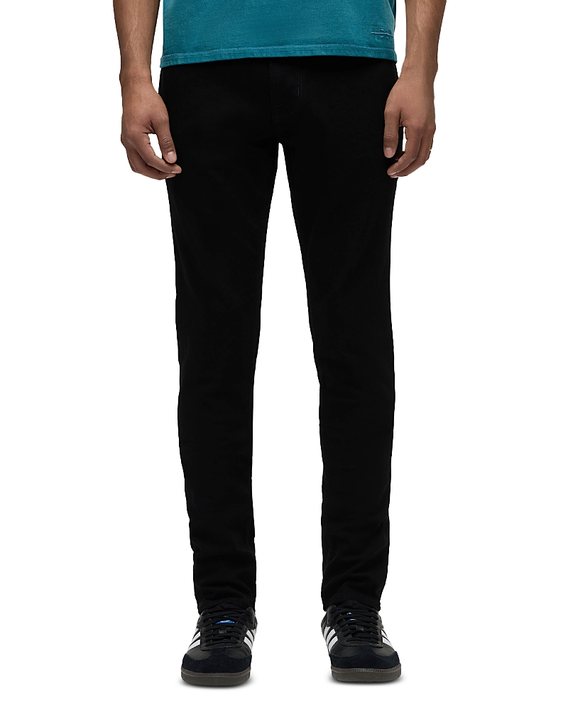 Hudson Zack Skinny Jeans in Raven Black