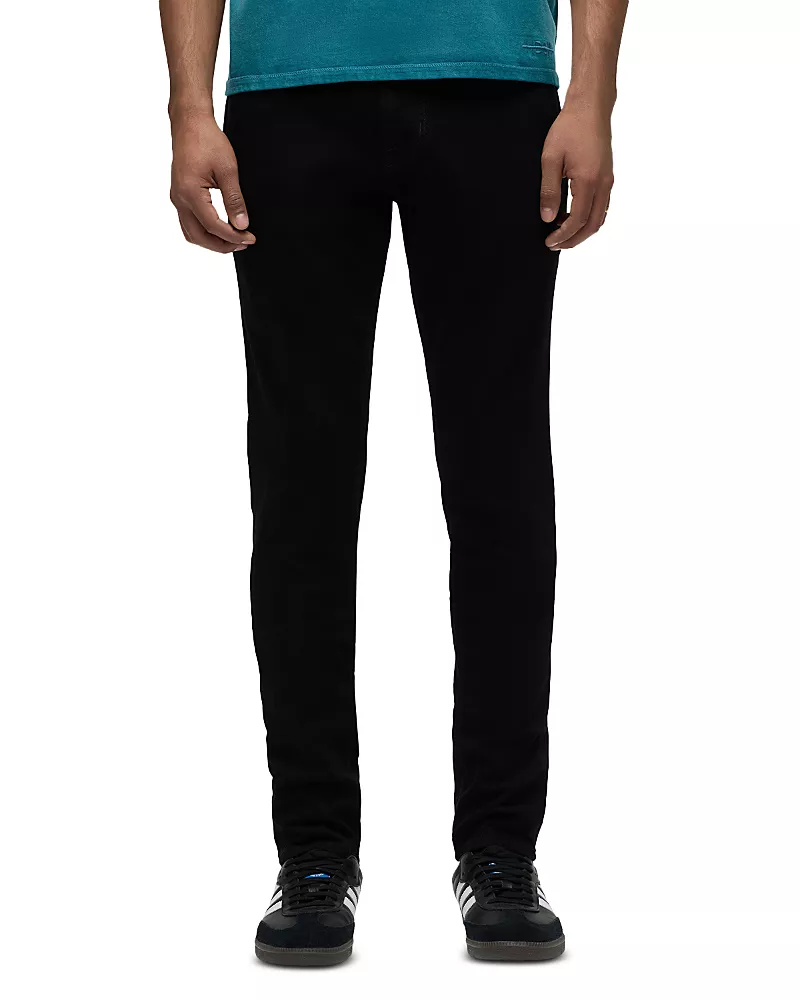 Hudson Zack Skinny Jeans in Raven Black