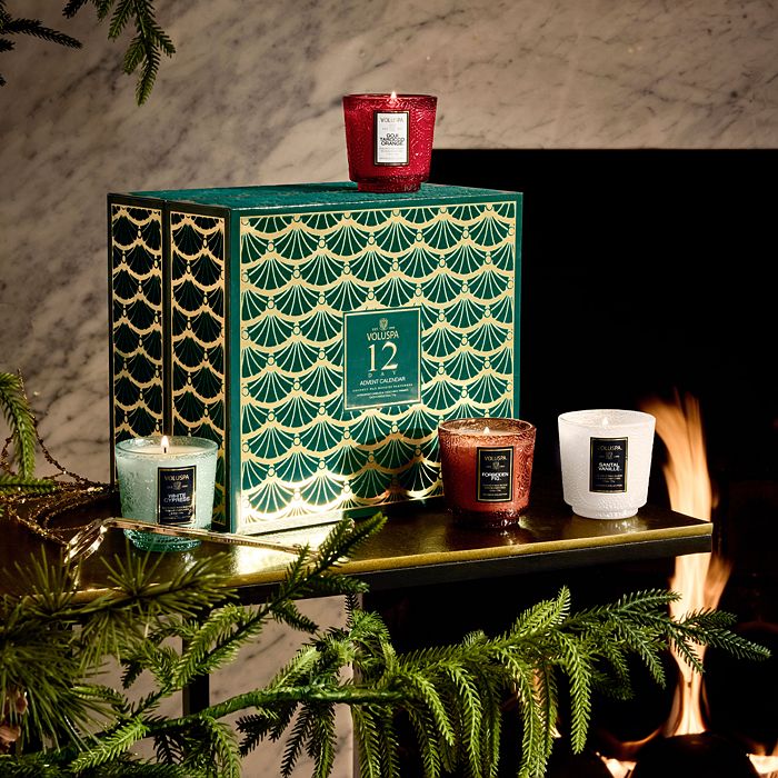 Voluspa 12 Day Advent Calendar Candle Gift Box Bloomingdale #39 s