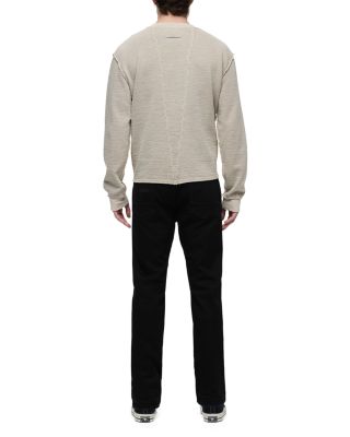 Byron Straight Fit Jeans in Black Ridge