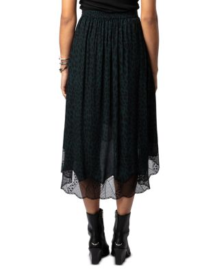 Zadig & Voltaire Joslin High/Low Skirt | Bloomingdale's Women
