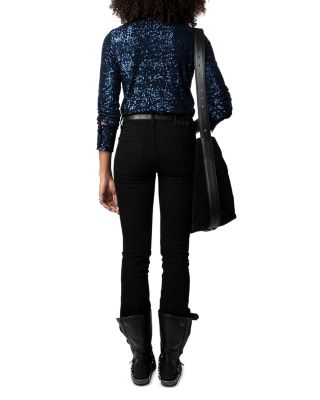 Tawny Sequined Shirt