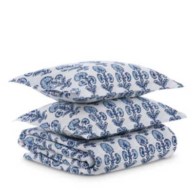 John Robshaw - Ojas Indigo Duvet Cover, King