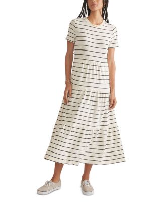 Tiered Midi Dress
