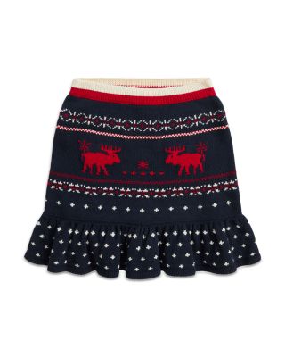 Ralph Lauren - Girls' Snowflake Peplum Skirt - Big Kid