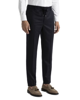 Peserico - Wool Regular Fit Jogger Pants