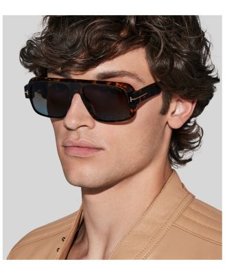 Tom Ford Turner Navigator Sunglasses, 58mm | Bloomingdale's