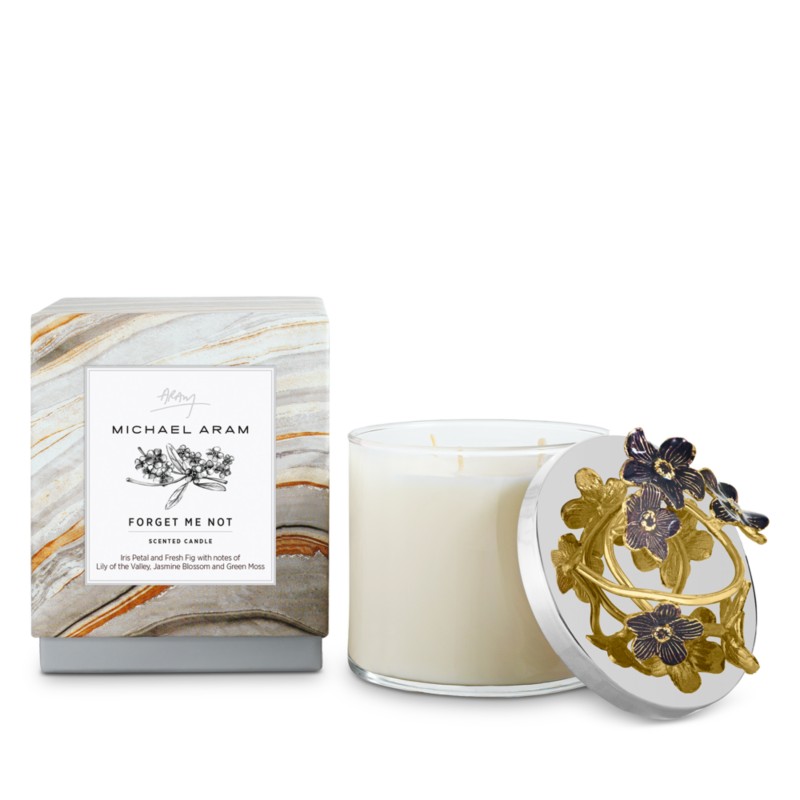 Michael Aram Forget Me Not Candle 13.5 oz.