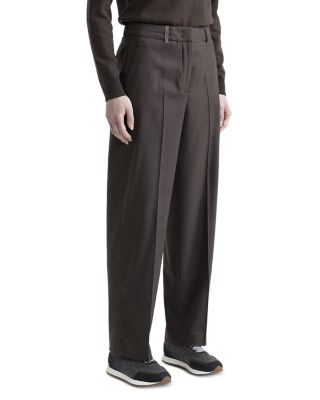 Peserico - High Waisted Wide Leg Pants