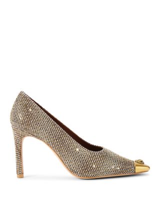 Women's Regent Eagle Capped Snip Toe Pumps