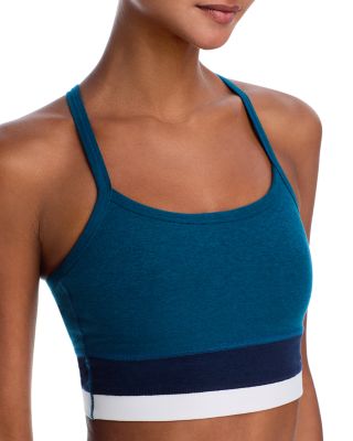 Spacedye Horizon Color Block Crop Tank Top