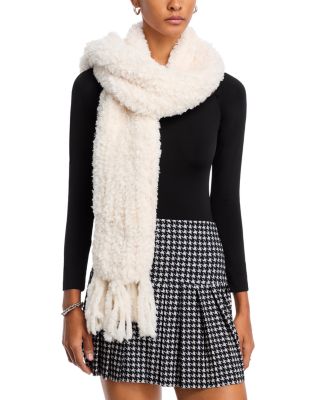 Echo Plush Faux Fur Scarf