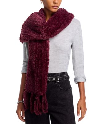 Echo Plush Faux Fur Scarf