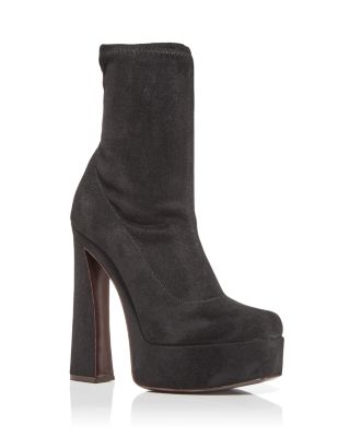 Giuseppe Zanotti - Women's Stretch High Heel Platform Booties