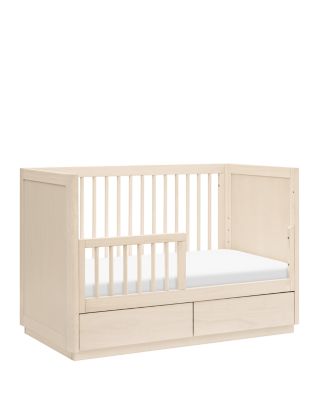 Bento 3 in 1 Convertible Storage Crib With Toddler Bed Conversion Kit