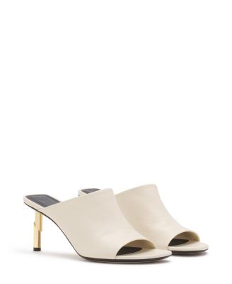 Lanvin Women's Leather Sequence By Mules