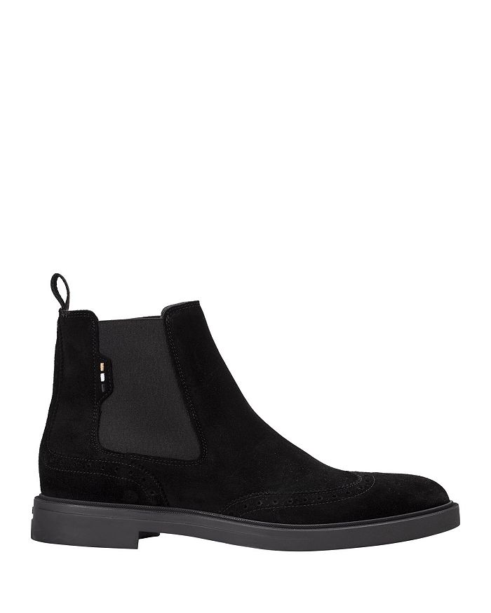 Men s Calev Suede Wingtip Chelsea Boots