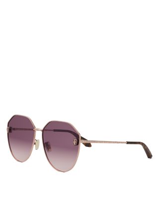 Bvlgari Serpenti Pilot Sunglasses, 61mm