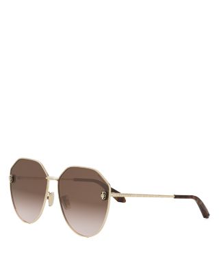 Serpenti Pilot Sunglasses, 61mm