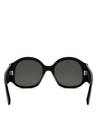 Maxi Triomphe Round Sunglasses, 54mm