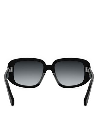 3 Dots Geometric Sunglasses, 55mm