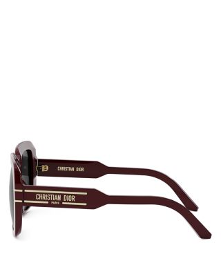 DiorSignature S11I Square Sunglasses, 54mm