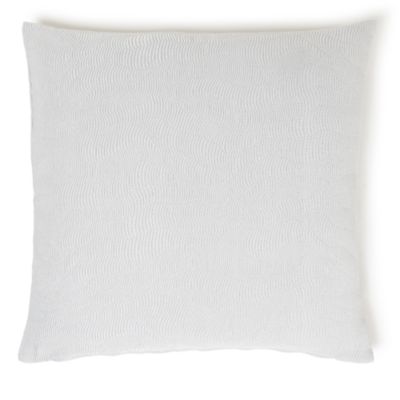 Luxury Cloud Cotton & Silk Textured Euro Sham - Exclusive