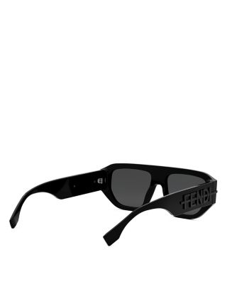 Fendi Fendigraphy Geometric Sunglasses, 54mm | Bloomingdale's
