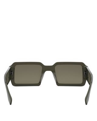 FENDI Fendigraphy Geometric Sunglasses Unisex Fendi Fendigraphy Geometric Sunglasses, 54mm  main image 3