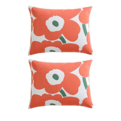 Unikko Cotton Sateen Floral Duvet Cover Set