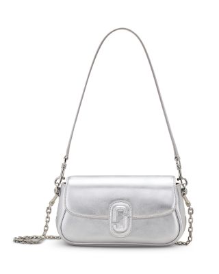 Marc Jacobs The Metallic Leather Clover Shoulder Bag