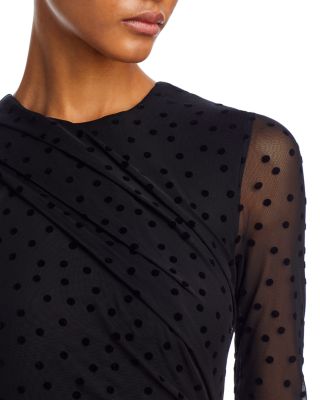 Makira Clip Dot Maxi Dress