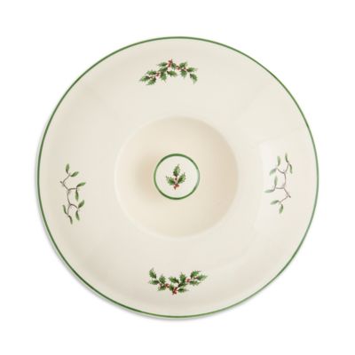 Christmas Tree Round Covered Casserole