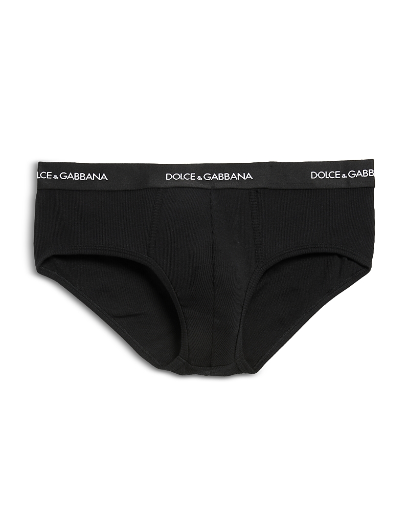 Dolce & Gabbana Brando Cotton Briefs In Black