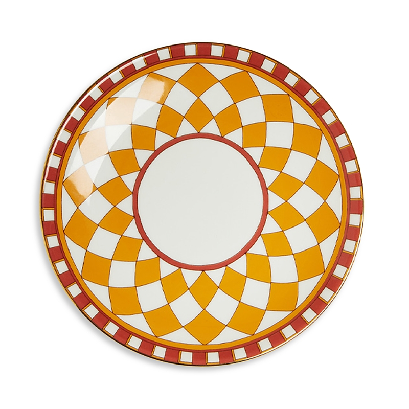 La Doublej Side Plates Set Of 2 In Yellow