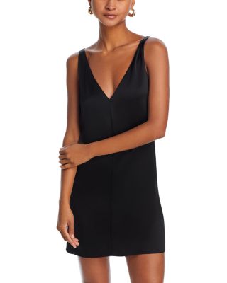 LESET - Barb V Neck Mini Dress