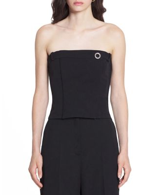 Lanvin - Bustier Melodie Jewel Detail Top