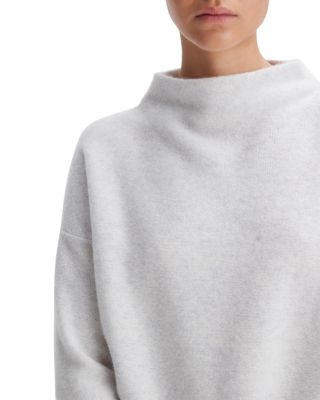 Boiled Cashmere Funnel Neck Sweater