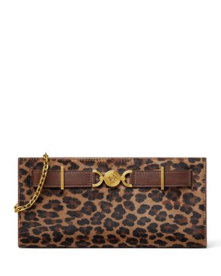 Versace - Medusa 95 Leopard Clutch