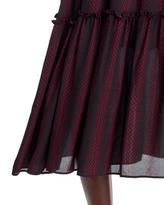 Ruffled Midi Dress - Exclusive