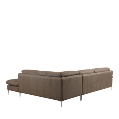 Corsica 2-Piece Leather Sectional