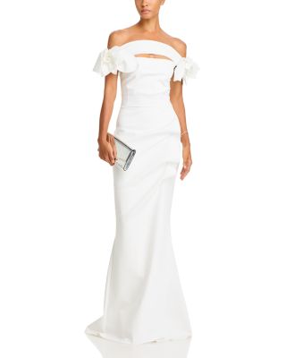 Gosiana Off-the-Shoulder Gown