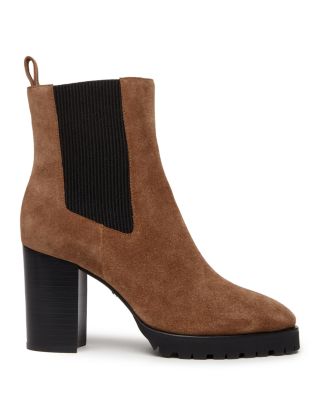 Women's Izzy Stretch Block Heel Ankle Boots
