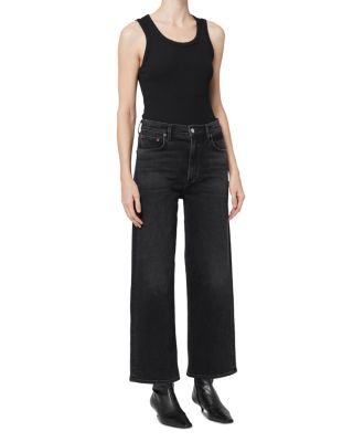 Ren High Rise Wide Leg Jeans in Hush