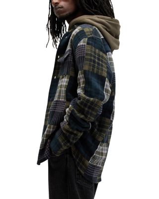 Hopton Patchwork Check Overshirt