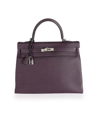 Pre-Owned Hermes Kelly Leather Handbag