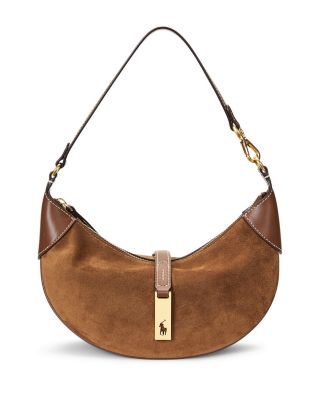 Polo ID Mini Suede Shoulder Bag