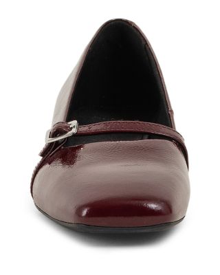 Women's Debbi Square Toe Buckle Detail Flats