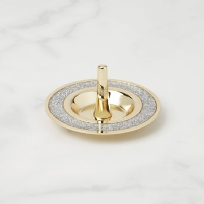 Sitting Pretty Pink Glitter Ring Dish