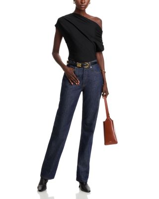Alice Asymmetric Draped Tee